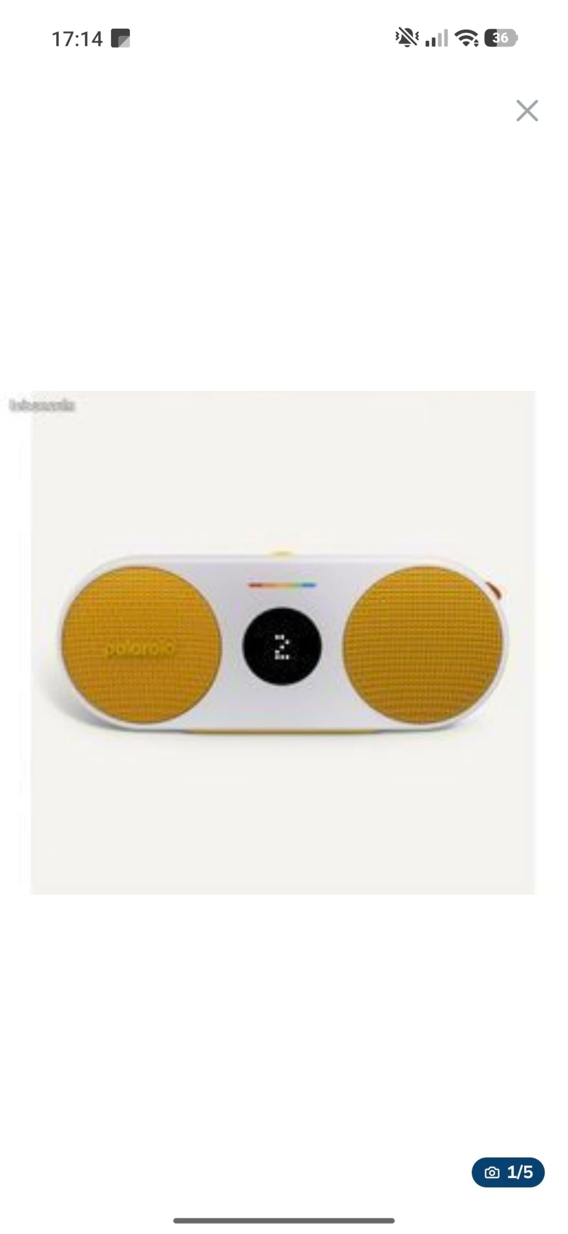 Enceinte P2 polaroid 